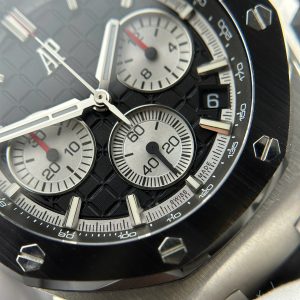 Audemars Piguet Replica Watch Royal Oak Offshore Chronograph 26420 Black Dial APP Factory 43mm (2)