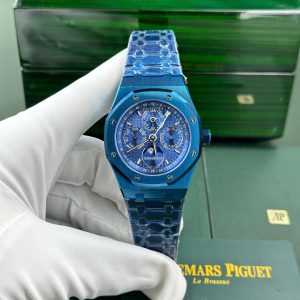 Audemars Piguet Royal Oak Perpetual Calendar 26579CS Replica 11 Watch Blue BBR Factory 41mm (2)