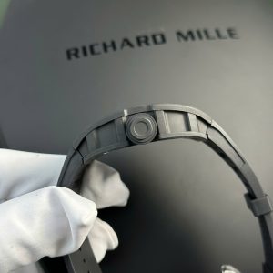 Richard Mille Best Replica Watch RM055 Bubba Watson Carbon Rubber Strap APS Factory 42.7×49 (1)