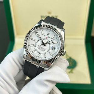 Rolex Sky-Dweller 336239 White Dial Replica Watch Weight 190 Gram ZF Factory 42mm (2)